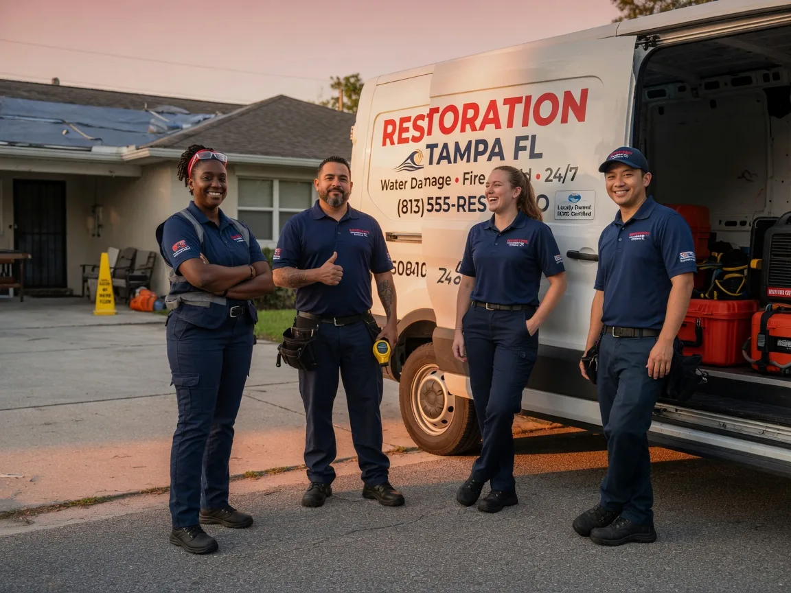 Water Damage Restoration company in Preemption, IL