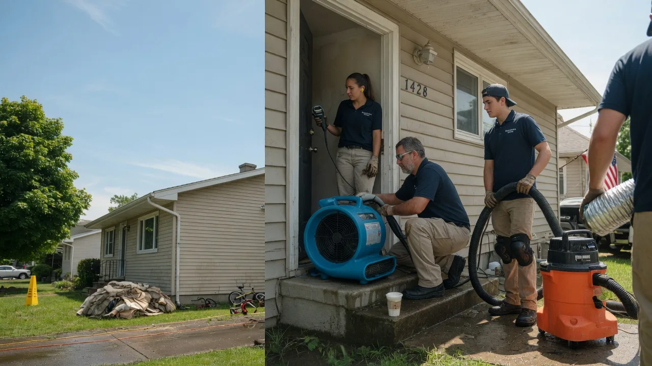 Water Damage Restoration in Preemption, IL near me